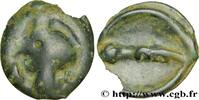 FRANKREICH Potin dégénéré aux croissants LOIRE MOYENNE c. 60-40 AC. (17,5mm, 2,59g, 4h) -