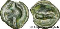FRANKREICH Potin dégénéré aux croissants LOIRE MOYENNE c. 60-40 AC. (18mm, 2,60g, 10h) -