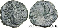 FRANKREICH Bronze au pégase GALLIEN - CARNUTES (Region die Beauce) Chartres (28) c. 60-50 AC. (14,5mm, 2,31g, 12h) -