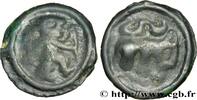 FRANKREICH Potin au guerrier courant GALLIEN - BELGICA - REMI (Region die Reims) Reims (51) c. 90-50 AC. (21mm, 4,78g, 9h) -