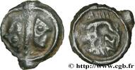 FRANKREICH Potin OYINDIA à la tête janiforme GALLIEN - BELGICA - LINGONES (Region die Langres) Langres (52) c. 80-50 AC. (19,5mm, 2,49g, 9h) -