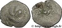 FRANKREICH Statère de billon, classe Va au nez en crosse GALLIEN - ARMORICA - CORIOSOLITÆ (Region die Corseul, Cotes d'Armor) Saint-Brieuc (22) c. 80-50 AC. (22mm, 5,25g, 6h) -