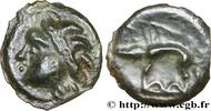FRANKREICH Potin à la tête d’indien, classe Ia GALLIEN - BELGICA - REMI (Region die Reims) Reims (51) c. 180-150 AC. (18,5mm, 3,03g, 3h) -