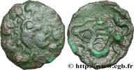 FRANKREICH Bronze au lion GALLIEN - BELGICA - BELLOVACI (Region die Beauvais) Beauvais (60) c. 50-25 AC. (19mm, 2,50g, 12h) -