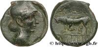 FRANKREICH Bronze GERMANVS INDVTILLI au taureau (Quadrans) GALLIEN - BELGICA - REMI (Region die Reims) Reims (51) c. 10 AC. (16,5mm, 2,89g, 12h) -