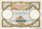 FRANKREICH 50 Francs LUC OLIVIER MERSON type modifié FRANKREICH 50 Francs LUC OLIVIER MERSON type modifié 1933 VZ -