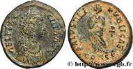 THE END OF EMPIRE(363 AD to 476 AD) Maiorina pecunia, (MB, Æ 2) AELIA FLACILLA Constantinople 383 (22,5mm, 5,06g, 6h) -