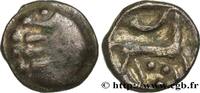 FRANKREICH Quart de statère “aux segments de cercles”, cheval GALLIEN - BELGICA - REMI (Region die Reims) Reims (51) c. 80-50 AC. (11mm, 1,03g, h) -