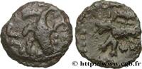 FRANKREICH Bronze au loup, tête à droite GALLIEN - CARNUTES (Region die Beauce) Chartres (28) c. 60-40 AC. (15,5mm, 2,16g, 12h) -