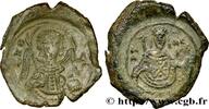 THE COMNENUS DYNASTY (1081-1204) Tetarteron ISAAC II ANGELUS Thessalonique 1185-1195 (22mm, 4,39g, 6h) -