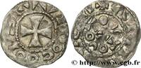 FRANKREICH Denier PICARDIE - COMTÉ DE PONTHIEU - GUILLAUME III Abbeville n.d. (21mm, 1,25g, 10h) -