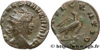 THE MILITARY CRISIS(235 AD to 284 AD) Antoninien VALERIANUS II Rome 254-258 (18,5mm, 2,26g, 7h) -