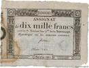 FRANKREICH 10000 Francs FRANKREICH 10000 Francs 1795 fVZ -
