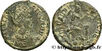 THE END OF EMPIRE(363 AD to 476 AD) Maiorina pecunia, (MB, Æ 2) AELIA FLACILLA Constantinople 383 (21,5mm, 5,57g, 12h) -
