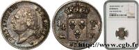 FRANKREICH 1/4 franc Louis XVIII LUDWIG XVIII Rouen 1823 (15mm, 1,32g, 6h) -