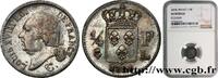 FRANKREICH 1/4 franc Louis XVIII LUDWIG XVIII Bayonne 1824 (14,95mm, 1,22g, 6h) -