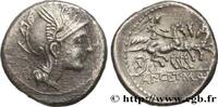 THE REPUBLIC (280 BC to 27 BC) Denier CLAUDIA Rome 111-110 AC. (18,5mm, 3,74g, 6h) -