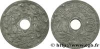 FRANKREICH 20 centimes Lindauer Zinc PROVISORY GOVERNEMENT OF THE FRENCH REPUBLIC Castelsarrasin 1945 (24mm, 3,42g, 6h) -