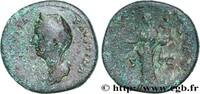 THE ANTONINES (96 AD to 192 AD) Sesterce FAUSTINA MAIOR Rome 141 (32,5mm, 29,03g, 12h) -