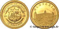 LIBERIA 12 Dollars Proof Slovaquie LIBERIA 2008 (11mm, 0,52g, 12h) -