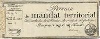 FRANKREICH 25 Francs avec série FRANKREICH 25 Francs avec série 1796 VZ -