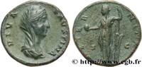 THE ANTONINES (96 AD to 192 AD) Sesterce FAUSTINA MAIOR Rome 141 (29mm, 22,34g, 6h) -