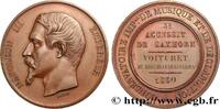 FRANKREICH Médaille de récompense, 3e Accessit de Saxhorn SECOND EMPIRE 1860 (50,5mm, 61,59g, 12h) -