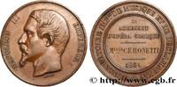 FRANKREICH Médaille de récompense, 3e Accessit d’Opéra Comiqu SECOND EMPIRE 1861 (50,5mm, 61,59g, 12h) -