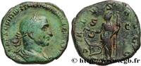 THE MILITARY CRISIS(235 AD to 284 AD) Sesterce TREBONIANUS GALLUS Rome 251 (26,5mm, 19,01g, 12h) -
