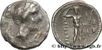 Hellenistic 1 (323 BC to 188 BC) Drachme BRUTTIUM - BRETTII Locres ou Crotone, Bruttium c. 215-205 AC. (19mm, 3,98g, 3h) -