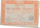 FRANKREICH 1000 Francs FRANKREICH 1000 Francs 1795 VZ -