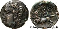 FRANKREICH Bronze ABVDOS aux trois annelets pointés GALLIEN - BITURIGES CUBI (Region die Bourges) c. 60-50 AC. (15mm, 2,95g, 9h) -