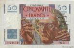 FRANKREICH 50 Francs LE VERRIER FRANKREICH 50 Francs LE VERRIER 1946 fVZ -