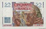FRANKREICH 50 Francs LE VERRIER FRANKREICH 50 Francs LE VERRIER 1946 VZ -
