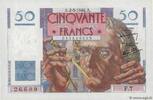 FRANKREICH 50 Francs LE VERRIER FRANKREICH 50 Francs LE VERRIER 1946 VZ+ -