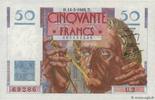 FRANKREICH 50 Francs LE VERRIER FRANKREICH 50 Francs LE VERRIER 1946 fST -
