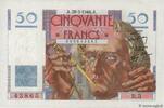 FRANKREICH 50 Francs LE VERRIER FRANKREICH 50 Francs LE VERRIER 1946 VZ+ -