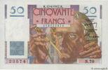 FRANKREICH 50 Francs LE VERRIER FRANKREICH 50 Francs LE VERRIER 1947 fST -
