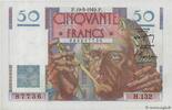 FRANKREICH 50 Francs LE VERRIER FRANKREICH 50 Francs LE VERRIER 1949 fST+ -