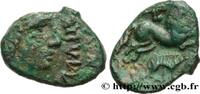 FRANKREICH Bronze EPPVDVNO BRANO GALLIEN - AULERCI EBUROVICES (Region die Évreux) Évreux (27) c. 50-40 AC. (15,5mm, 2,09g, 8h) -