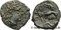 FRANKREICH Bronze “à l’aigle et au serpent” GALLIEN - CARNUTES (Region die Beauce) Chartres (28) c. avant 52 AC. (16mm, 3,14g, 4h) -