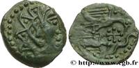FRANKREICH Bronze “aux oiseaux et au serpent” GALLIEN - CARNUTES (Region die Beauce) Chartres (28) Ier siècle avant J.-C. (18mm, 2,75g, 12h) -