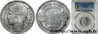 FRANKREICH 1 franc Morlon, légère VIERTE FRANZOSISCHE REPUBLIK 1947 (23mm, 1,3g, 6h) -