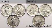 FRANKREICH Lot de 5 francs Semeuse, nickel FUNFTE FRANZOSISCHE REPUBLIK Pessac 1996 (29mm, 10g, 6h) -