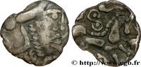 FRANKREICH Denier d'argent scyphate dit “à l'hippocampe” GALLIEN - BELGICA - AMBIANI (Region die Amiens) Amiens (80) c. 60-50 AC. (14mm, 0,61g, 6h) -