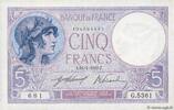 FRANKREICH 5 Francs FEMME CASQUÉE FRANKREICH 5 Francs FEMME CASQUÉE 1919 fVZ -