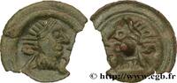 FRANKREICH Applique monétiforme bractéate, “type de Vendeuil- GALLIEN - BELGICA - BELLOVACI (Region die Beauvais) Beauvais (60) c. 40-20 AC. (17,5mm, 0,77g, 6h) -