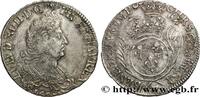 FRANKREICH Demi-écu aux palmes LOUIS XIV THE SUN KING Lille n.d. (35mm, 13,39g, 6h) -