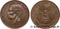 KAMBODSCHA 10 Centimes Norodom Ier KAMBODSCHA Bruxelles (?) 1860 (30mm, 9,87g, 6h) -