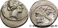 THE REPUBLIC (280 BC to 27 BC) Denier VIBIA Rome 42 AC. (18mm, 3,82g, 6h) -